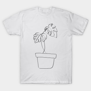 Plant Lineart T-Shirt